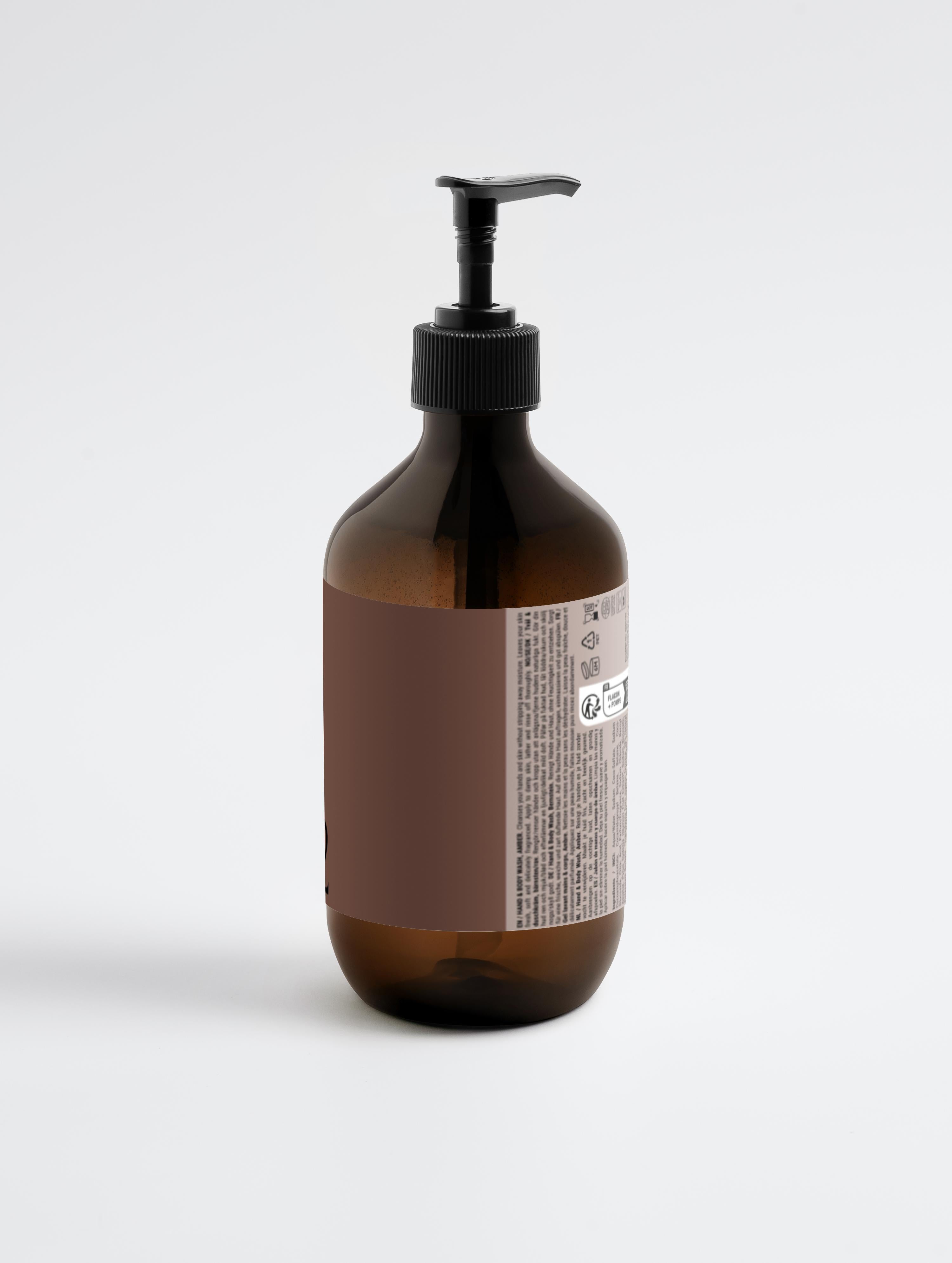 Hand & Body Wash, Patchouli & Amber Vanilla